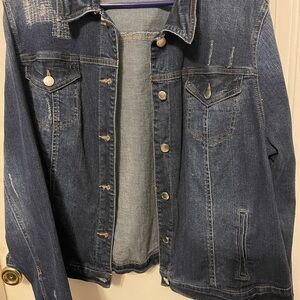 Bandolino Dark Blue Jean Jacket